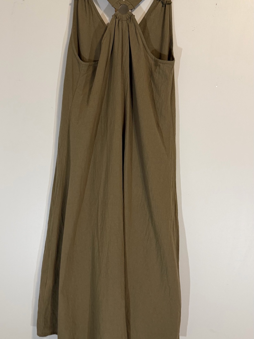 Cupshe Olive Maxi dress. 100 cotton. Good condition.